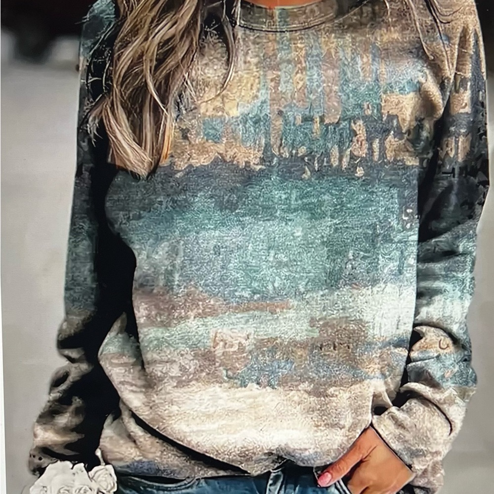 Crew neck sweatshirt